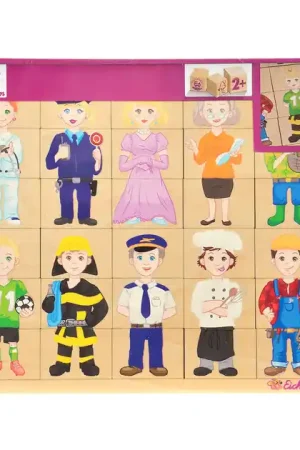 Eichhorn Houten Puzzel - Beroepen, 30st. Favoriet
