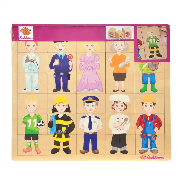 Eichhorn Houten Puzzel - Beroepen, 30st. Favoriet