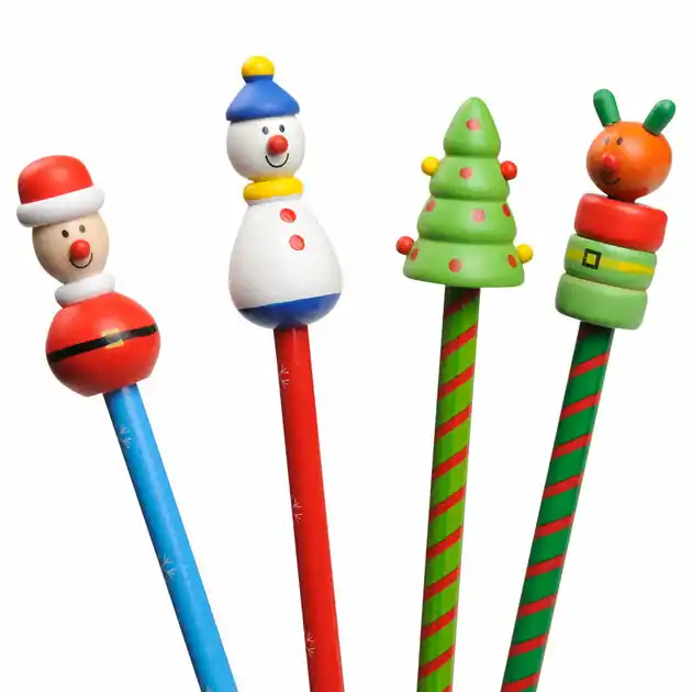 Houten Potlood Kerst Premium
