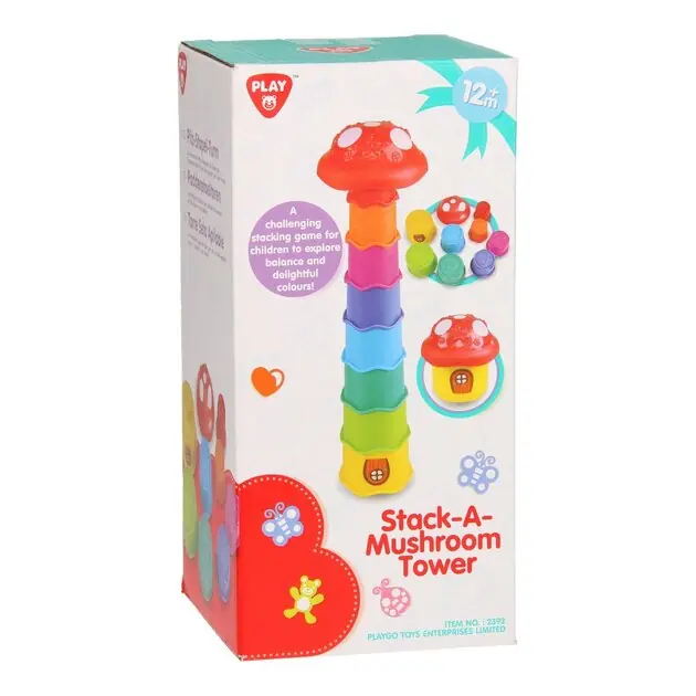 Playgo Stapeltoren Paddenstoel Bestseller
