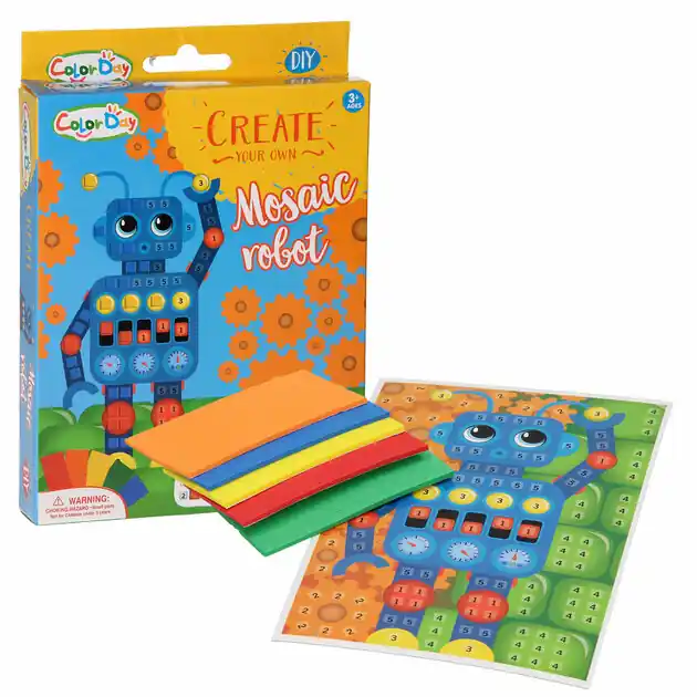 Nieuw Maak je eigen Mozaïekrobot