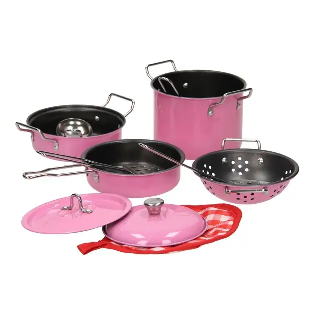 Roze Pannenset, 11dlg. Aanbieding