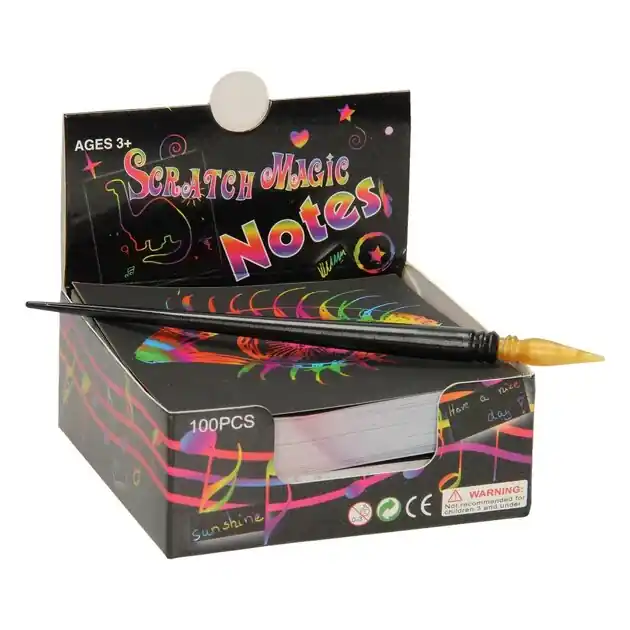 Magische Memo Krasblaadjes met Pen Exclusieve Aanbieding