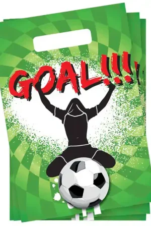 Uitdeelzakjes Goal, 6st. Dagaanbieding