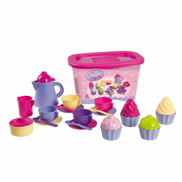 Koffie & Cupcake's Set in Opbergbox Actieprijs