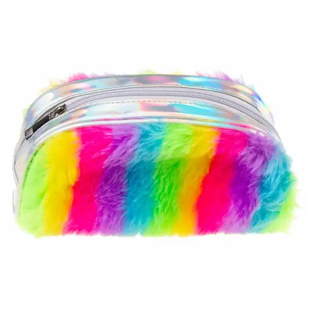 Koop Vandaag Fluffy Etui Regenboog