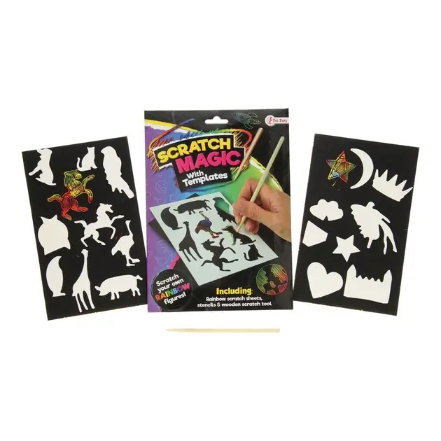 Scratch Set Regenboog Figuren Superprijs