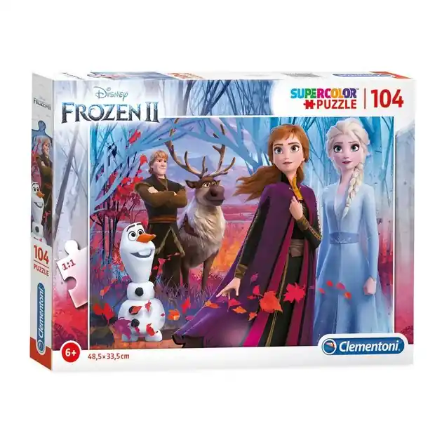 Clementoni Puzzel Disney Frozen 2, 104st. Voordeelprijs
