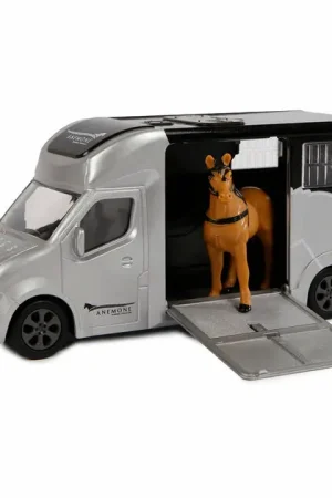 Must-Have Kids Globe Die-cast Paardentruck met Licht en Geluid Grijs