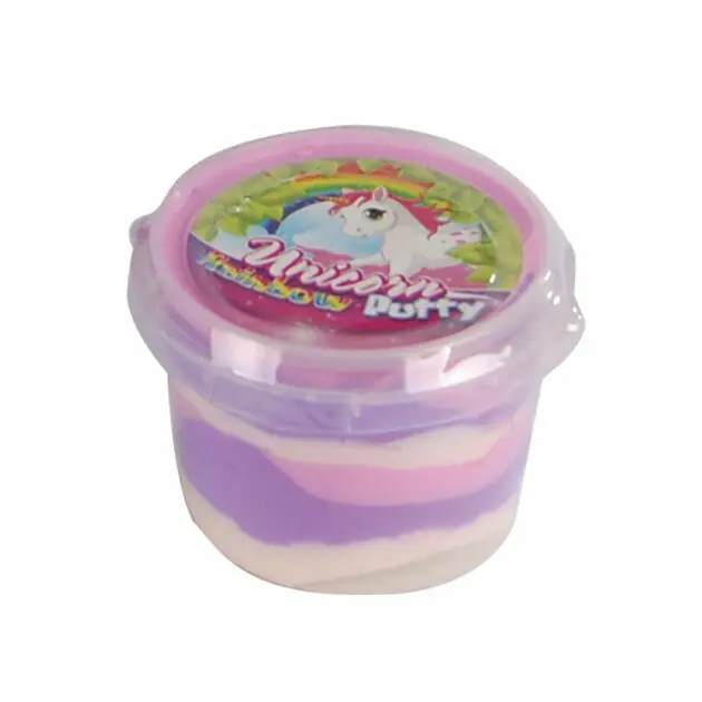 Express Levering Stuiter Putty Regenboog Eenhoorn, 110gr.