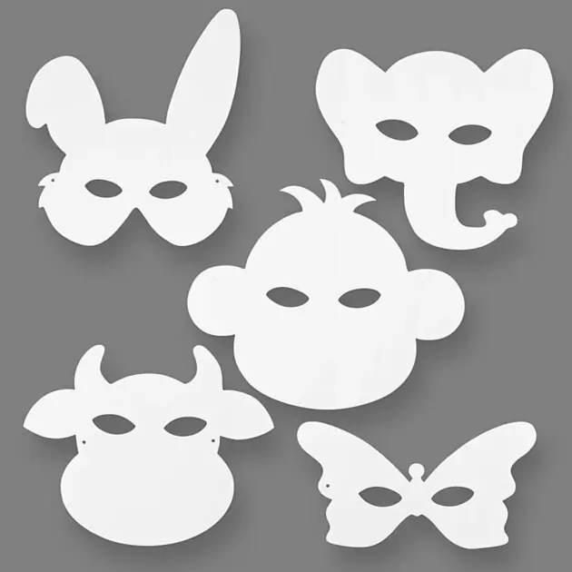 Nu Kopen Knutsel Maskers Dieren, 16st.