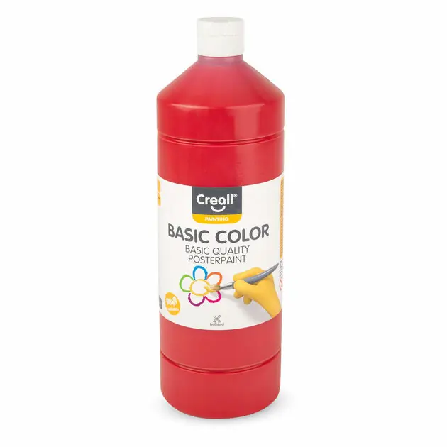 Creall Schoolverf Rood, 1 liter Weekendaanbieding
