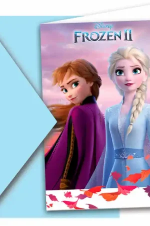 Disney Frozen 2 Uitnodigingen, 6st. Koop Vandaag