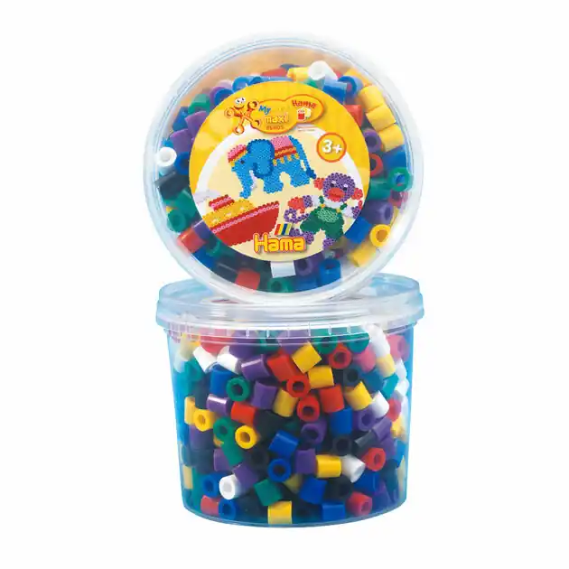Koop Online Hama Maxi Strijkkralen in Bak - Mix Standaard (00), 600st.