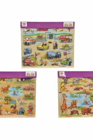 Beperkte Voorraad Eichhorn Houten Mega Noppenpuzzel