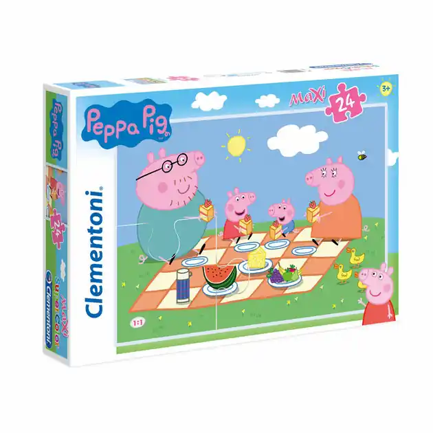 Clementoni Maxi Puzzel Peppa Pig, 24st. Seizoensaanbieding