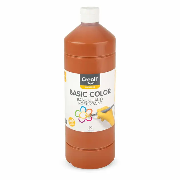 Creall Schoolverf Lichtbruin, 1 liter Actieprijs