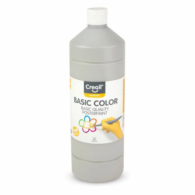 Creall Schoolverf Grijs, 1 liter Superprijs
