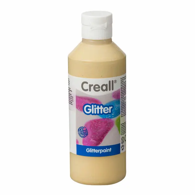 Creall Glitterverf Goud, 250ml Beperkte Voorraad