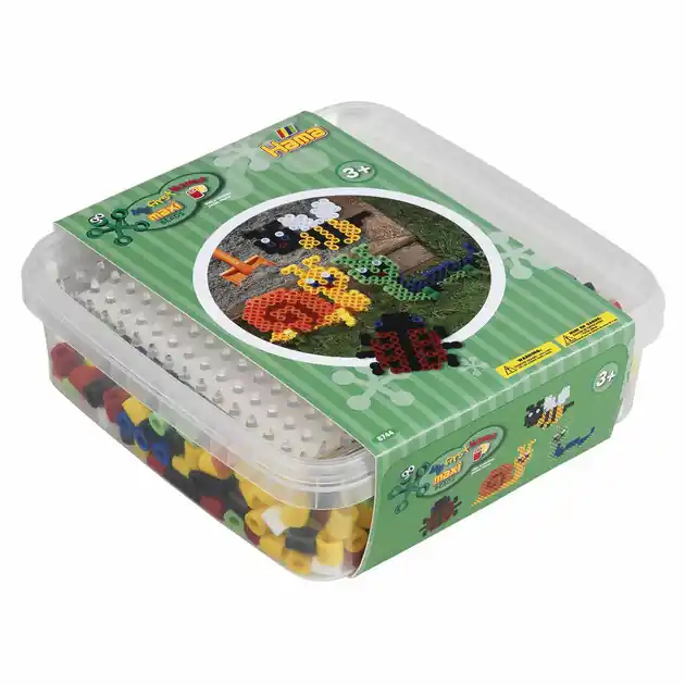 Hama Maxi Strijkkralenset in Box, 600st. Snelle Levering