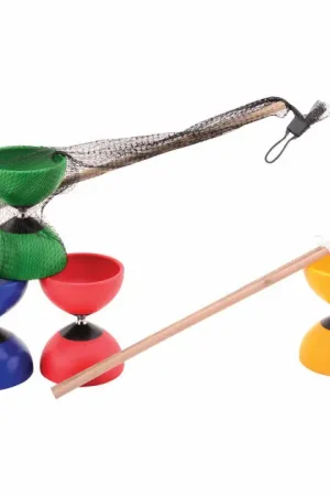 Meest Verkocht Diabolo Gekleurd met Houten Stokjes