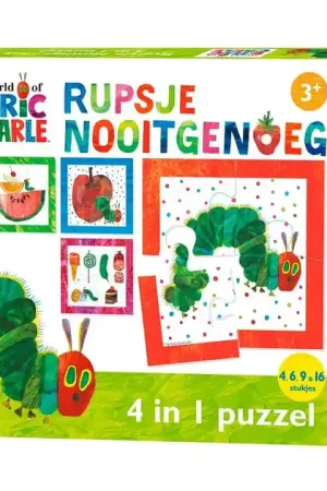 Fabrieksprijs Rupsje Nooitgenoeg Puzzel, 4in1