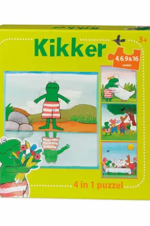 Express Levering De wereld van Kikker Puzzel, 4in1