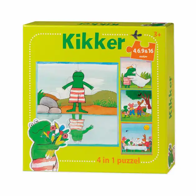Express Levering De wereld van Kikker Puzzel, 4in1