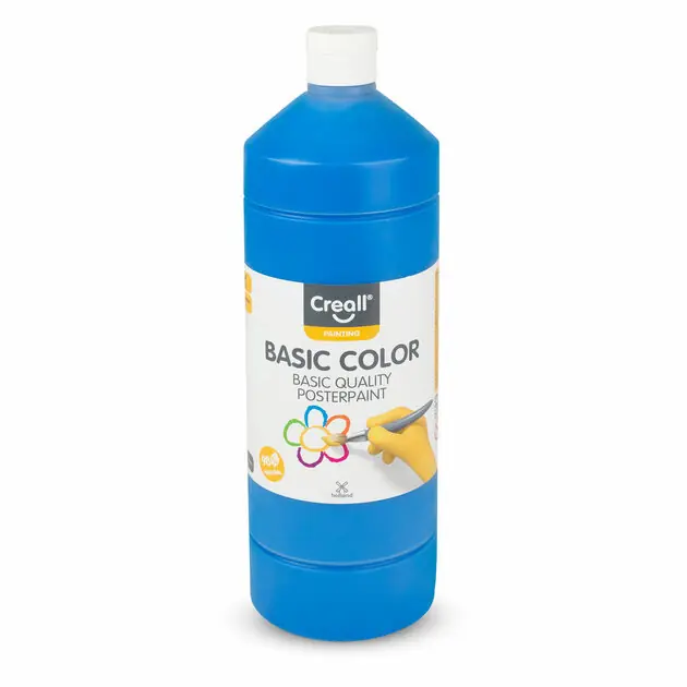 Hoge Kwaliteit Creall Schoolverf Blauw, 1 liter