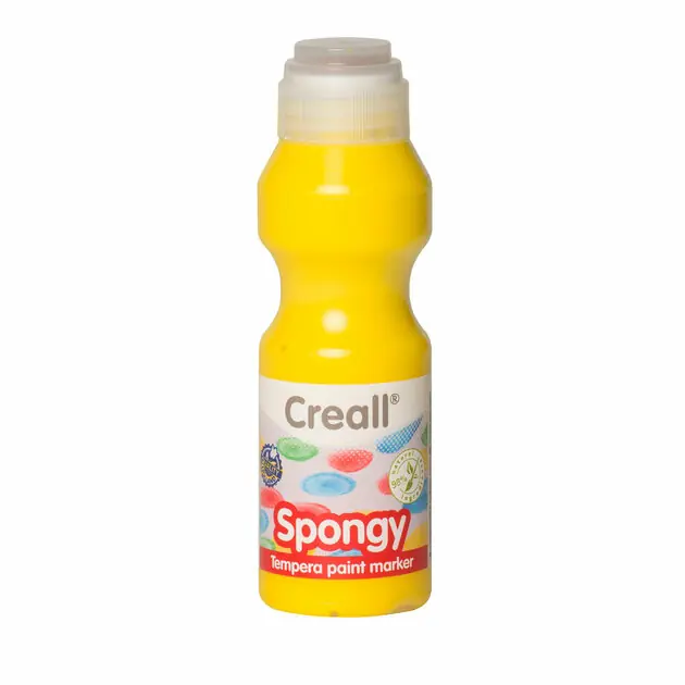 Creall Spongy Verfstift Geel, 70ml Direct Verzonden