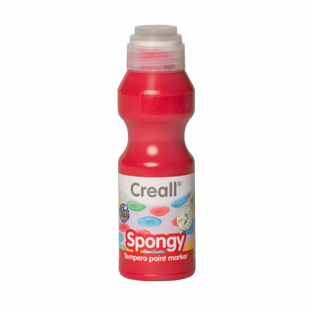 Creall Spongy Verfstift Rood, 70ml Dagaanbieding