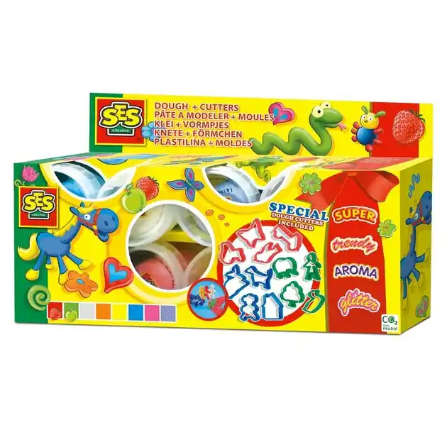 Flitsaanbieding SES Klei - 8 Kleipotjes