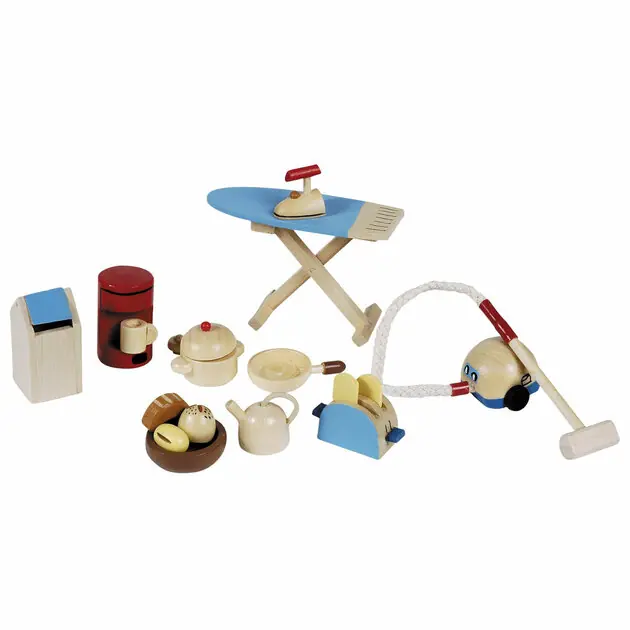Bestseller Goki Poppenhuis Accessoires, 19dlg.