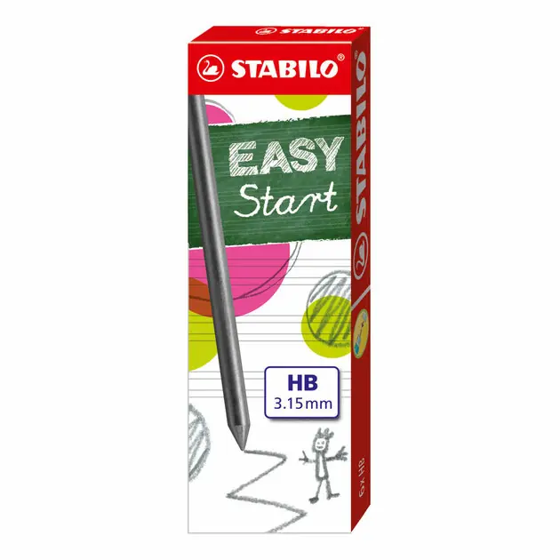 STABILO EASYergo 3.15 - Potloodvulling - Navullingen - 6 Stuks Gecertificeerd