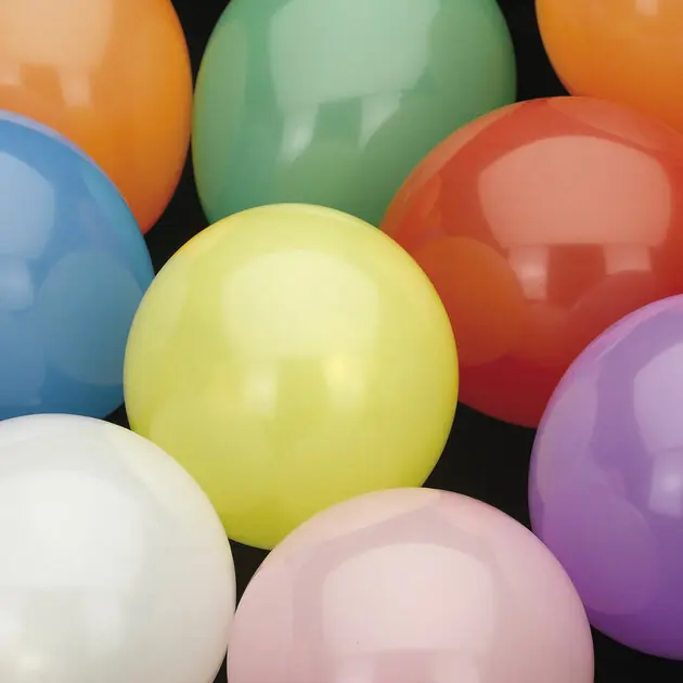 Ballonnen Gekleurd, 100st. Betrouwbaar