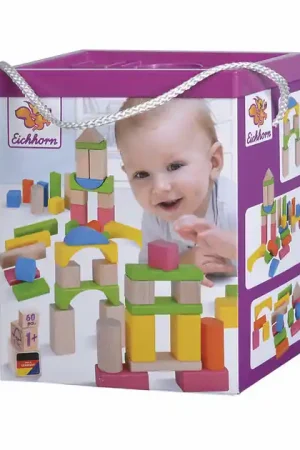 Betaalbaar Eichhorn Houten Blokken, 60dlg.