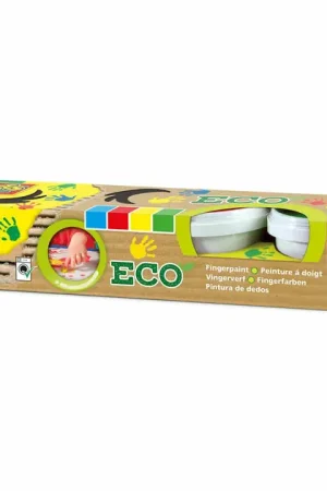 Aanbieding SES ECO Vingerverf, 4 Kleuren