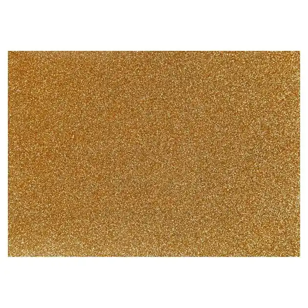 Opstrijkfolie Glitter Goud, A5 Bestel Nu