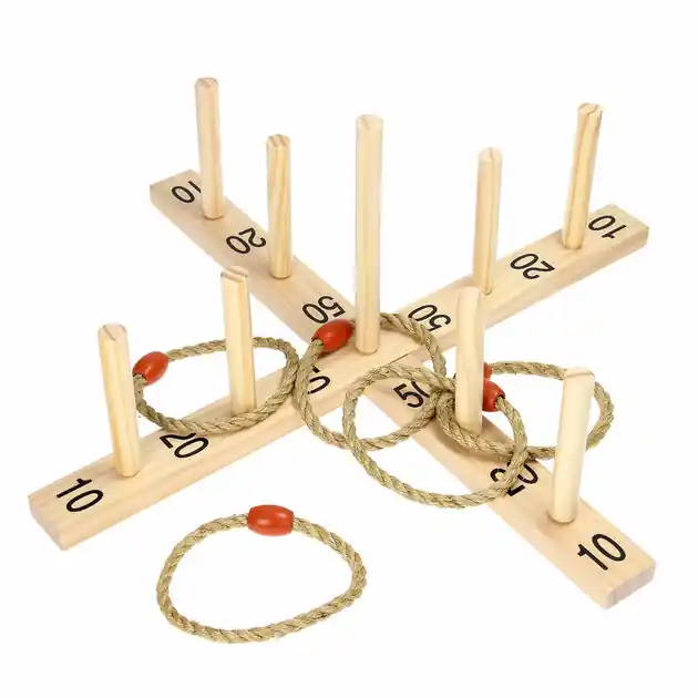 Speciale Aanbieding Goki Houten Ringwerpspel
