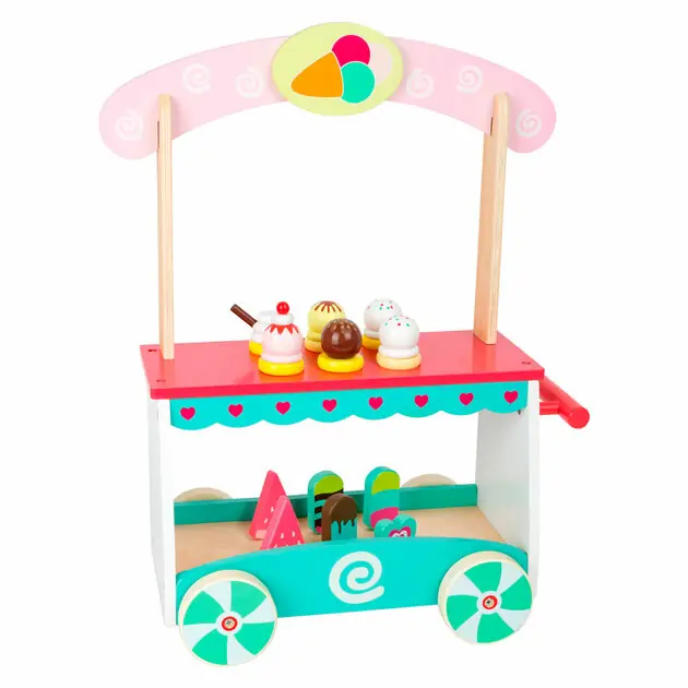 Small Foot - Houten IJscokar met Accessoires Actieprijs