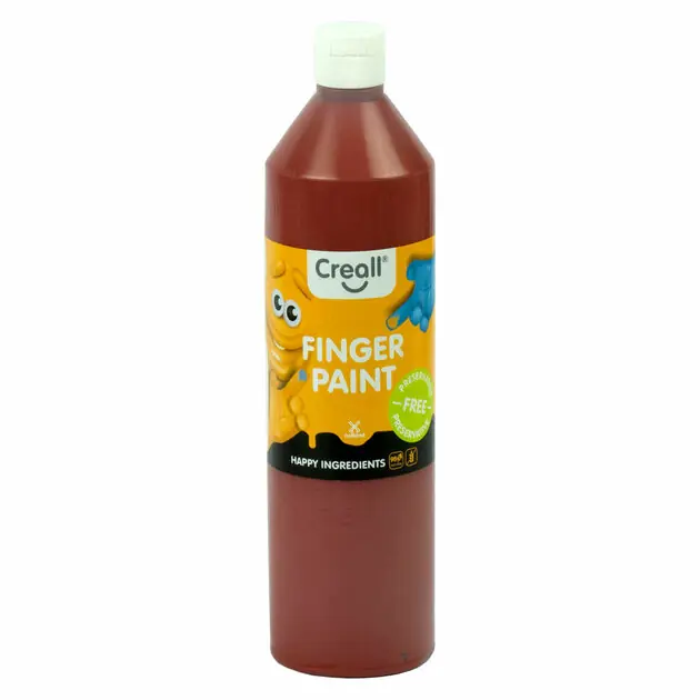 Meest Verkocht Creall Vingerverf Conserveringsvrij Bruin, 750ml