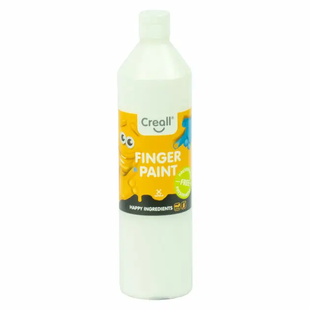 Alleen Vandaag Creall Vingerverf Conserveringsvrij Wit, 750ml