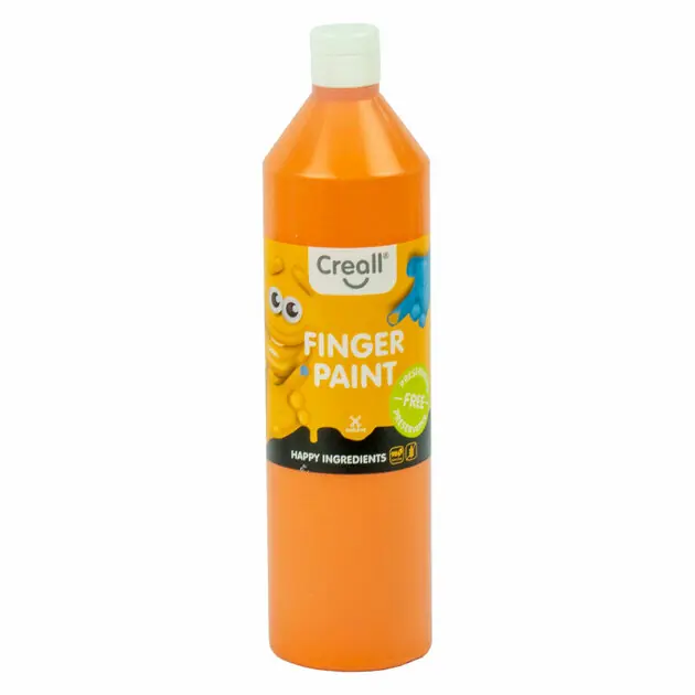 Creall Vingerverf Conserveringsvrij Oranje, 750ml Favoriet