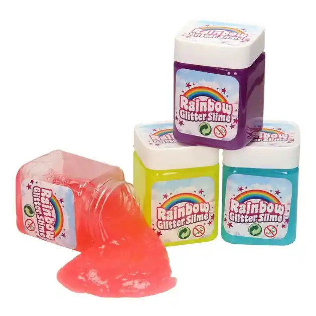 Regenboog Glitter Slijm Korting