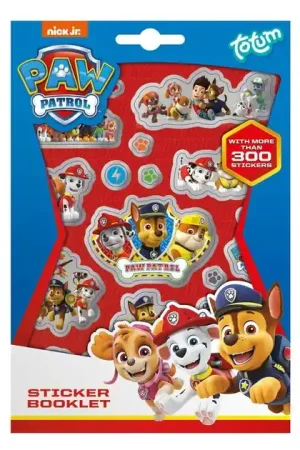 Totum PAW Patrol Stickervel, 4st. Premium
