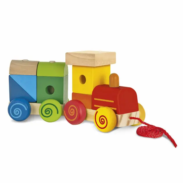 Hete Deal Eichhorn Houten Trein, 11dlg.