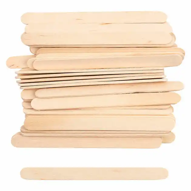 Houten Knutselstokjes, 30st. Express Levering