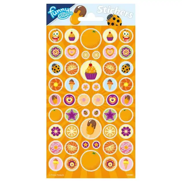 Stickervel met Geur - Sinaasappel Nu Kopen