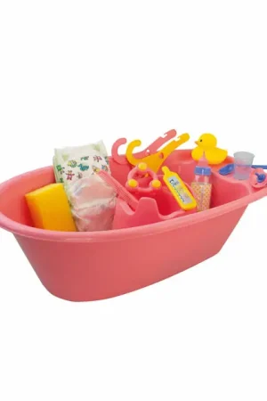 Direct Beschikbaar Poppenbad met Accessoires