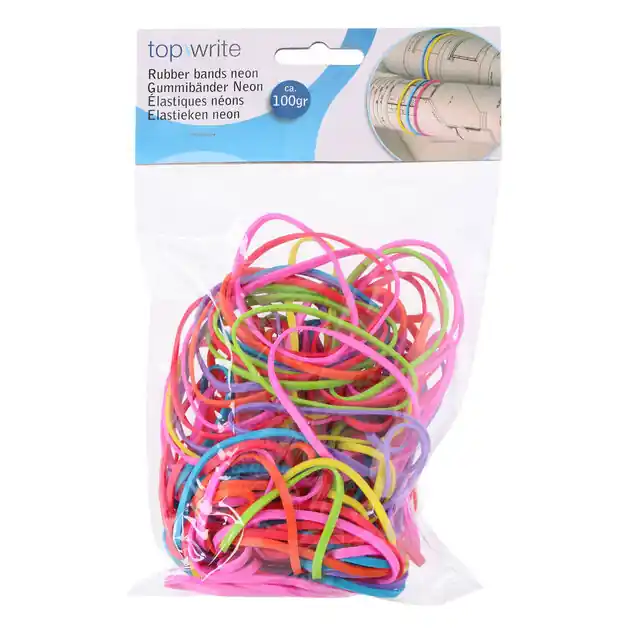 Elastiekjes Neon, 130st. Hete Deal